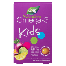 Load image into Gallery viewer, NutraSea Kids Omega-3 gummies tropical citrus 30s