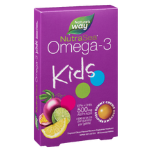 Load image into Gallery viewer, NutraSea Kids Omega-3 gummies tropical citrus 30s