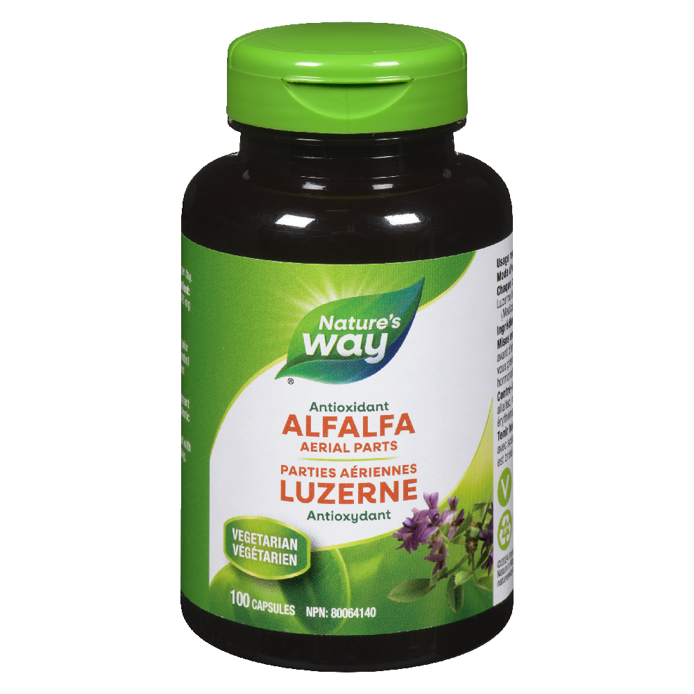 Alfalfa, Aerial Parts / 100 capsules