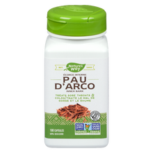 Load image into Gallery viewer, Pau D&#39;Arco Inner Bark / 100 capsules
