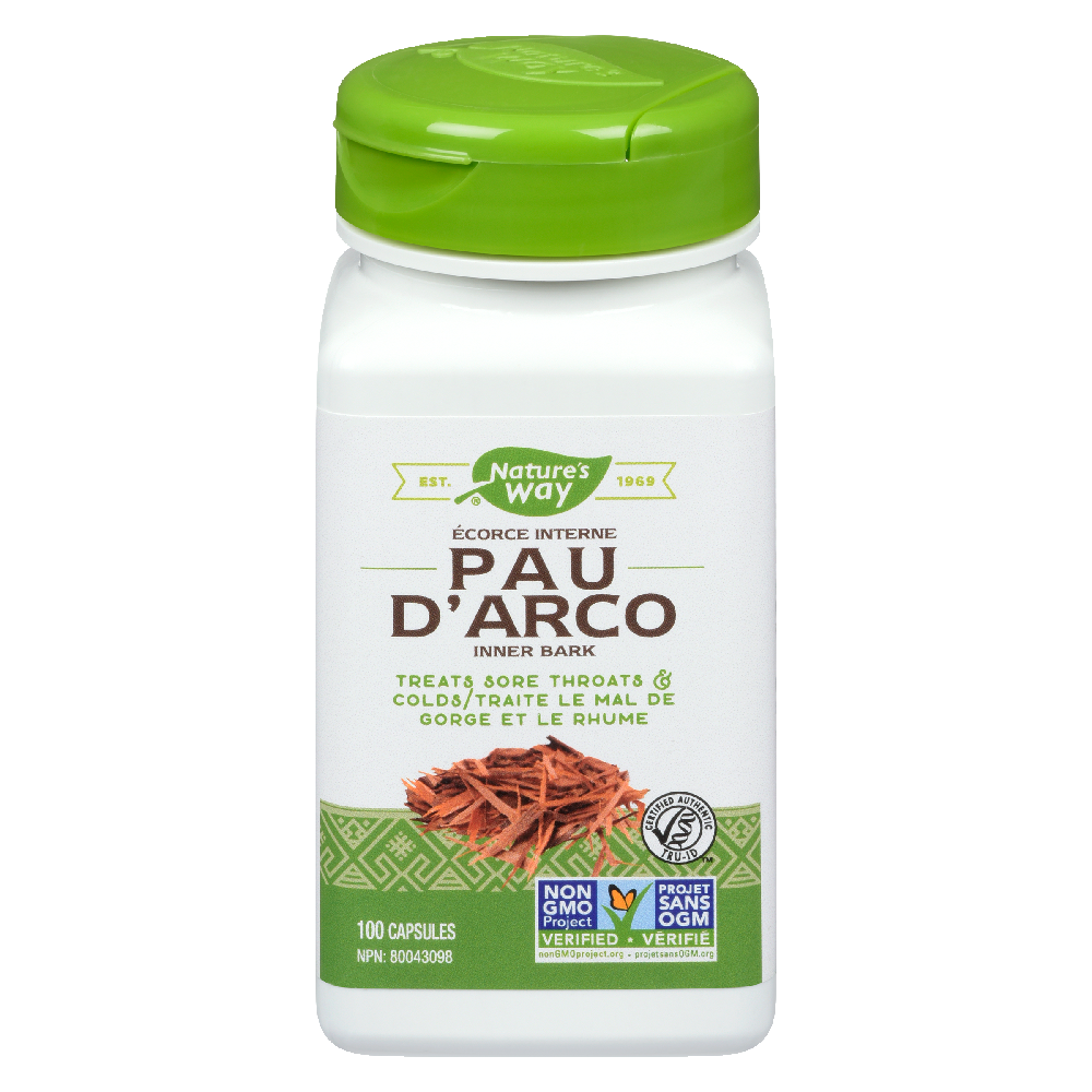 Pau D'Arco Inner Bark / 100 capsules