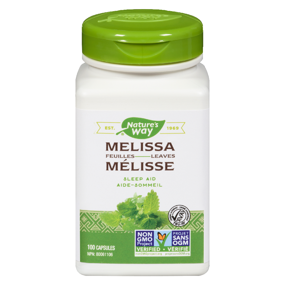 Melissa Leaves / 100 capsules