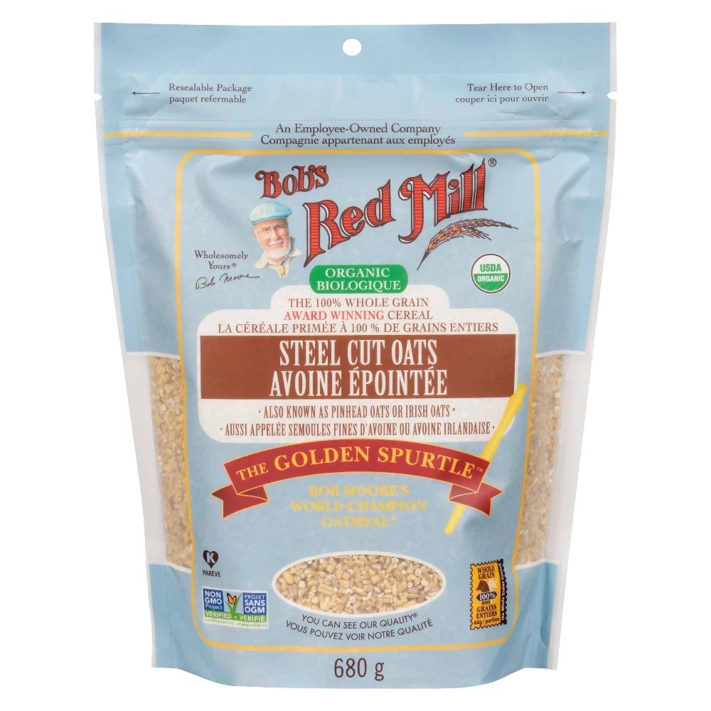 Oats Steelcut Org 680g