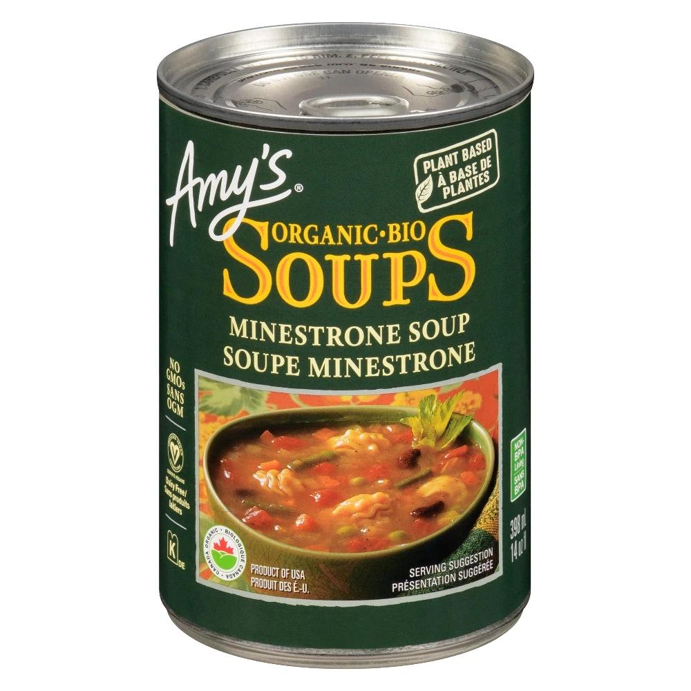 Soup Minestrone Org 398ml