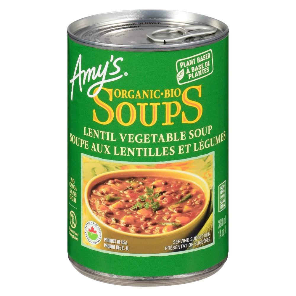 Soup Lentil Veg Org 398ml