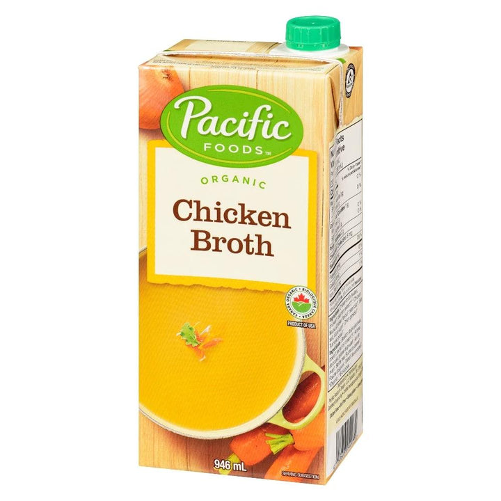 Free Range Chicken Broth Organic 946ml
