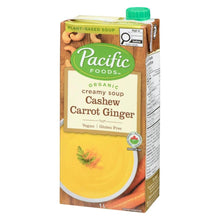 Load image into Gallery viewer, Cashew Carrot Ginger Soup 1L