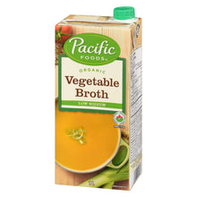 Load image into Gallery viewer, Low Sodium Vegetable Broth 1l