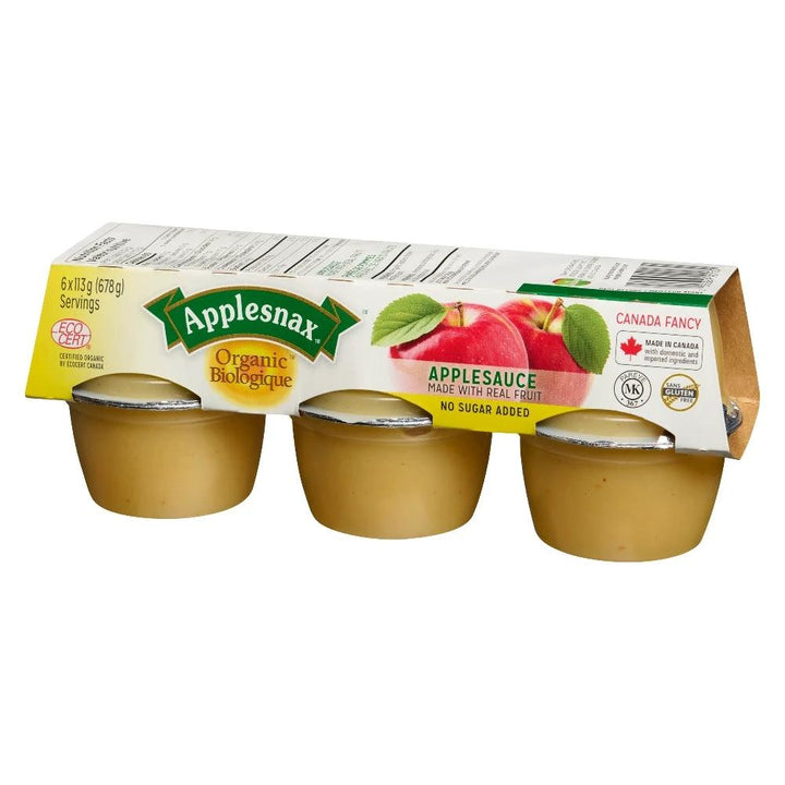 AppleSauce Unswt Cup 113gx6