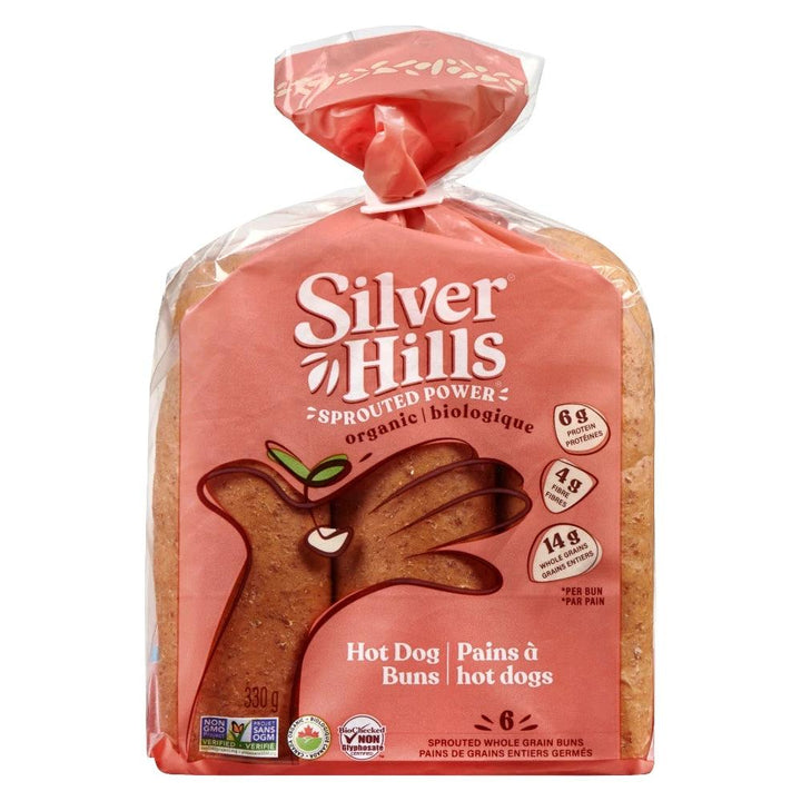 Hot Dog Buns Org 330g