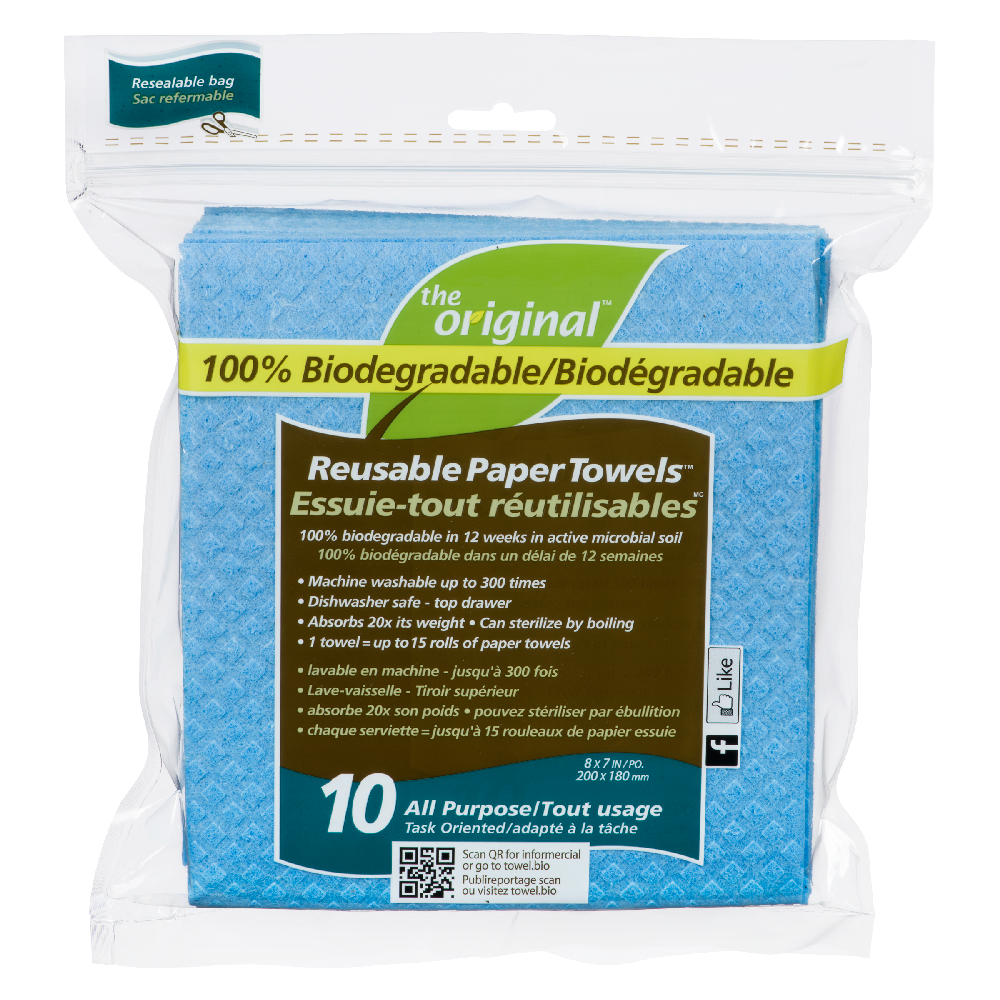 Reusable Paper Towel 10ct