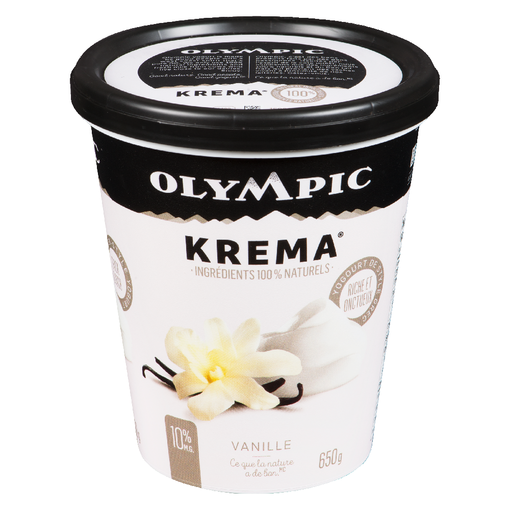 Yogurt Krema Vanilla 650g