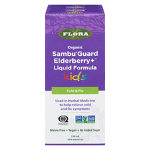 Load image into Gallery viewer, Flora Elderberry Liquid Kids Org 250Ml