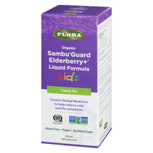 Load image into Gallery viewer, Flora Elderberry Liquid Kids Org 250Ml