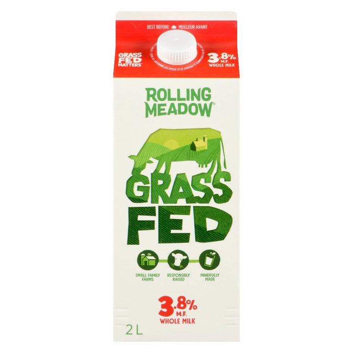 3.8% Milk Grass Fed 2L