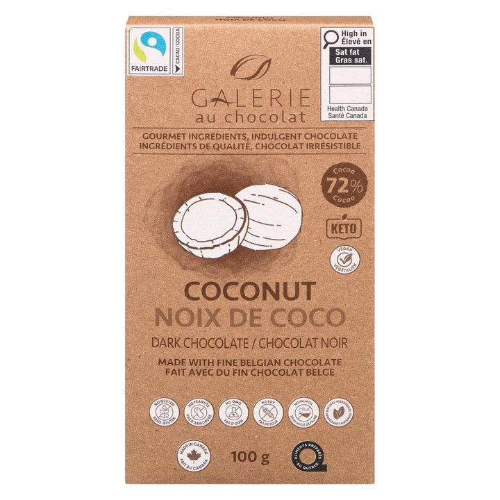 Dark Coconut Bar 100g