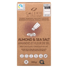 Load image into Gallery viewer, Milk Almond Sea Salt 100g