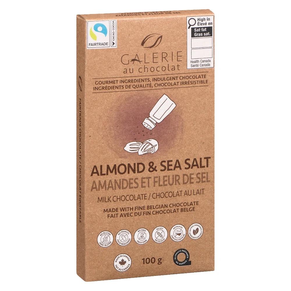 Milk Almond Sea Salt 100g