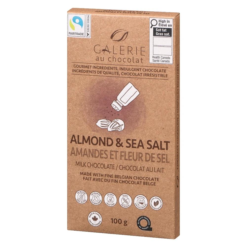 Milk Almond Sea Salt 100g