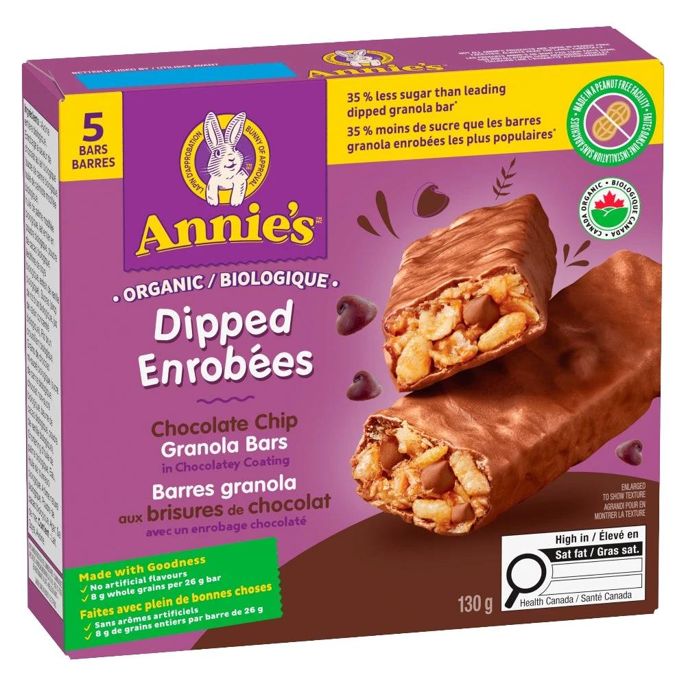 Dipped Chocolate Granola Bar