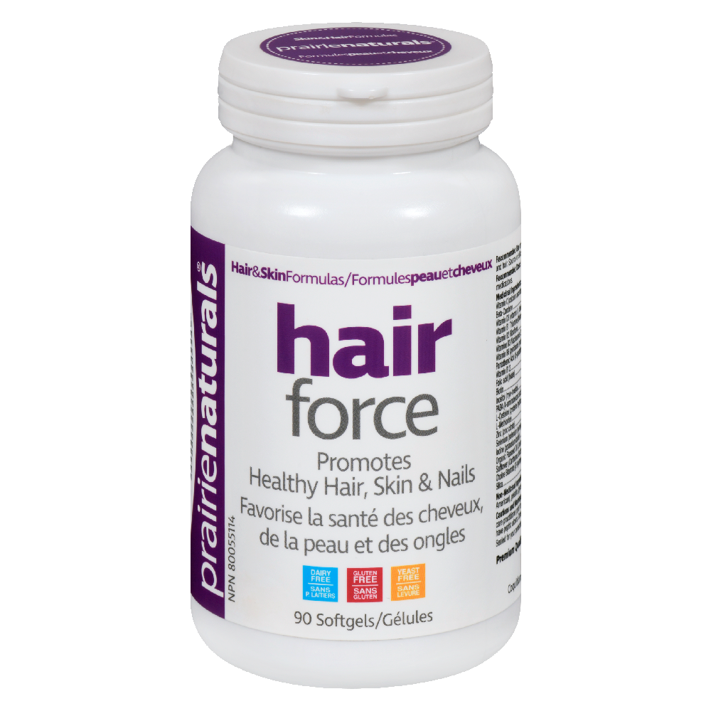 Prairie Naturals. Hair Force. 90 Caps.