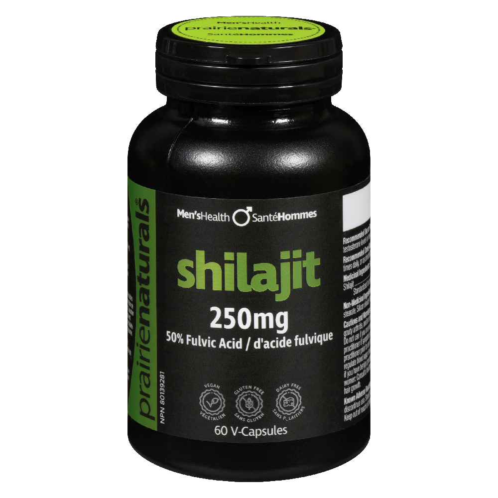 Shilajit Purified 250mg with 50% Fulvic Acid  60caps