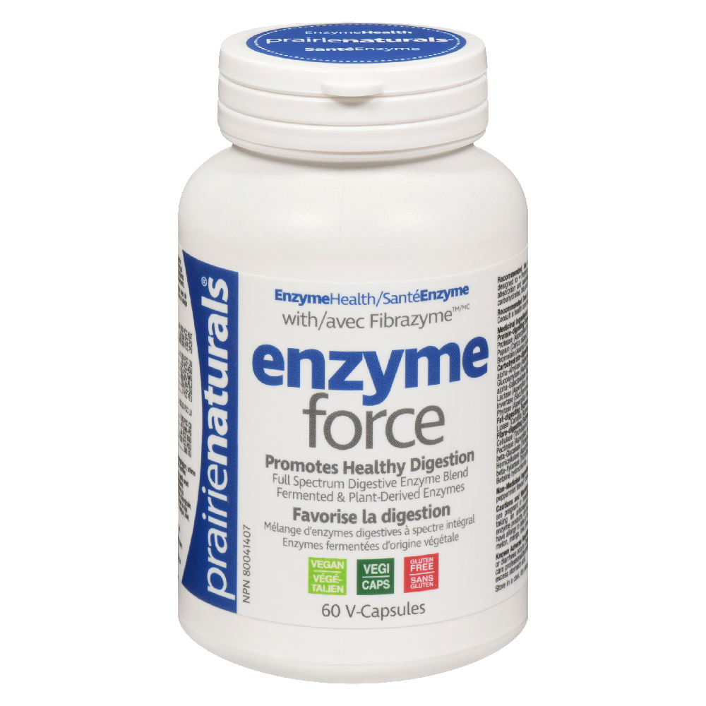 Prairie Naturals. Enzyme-Force. 60 Caps.