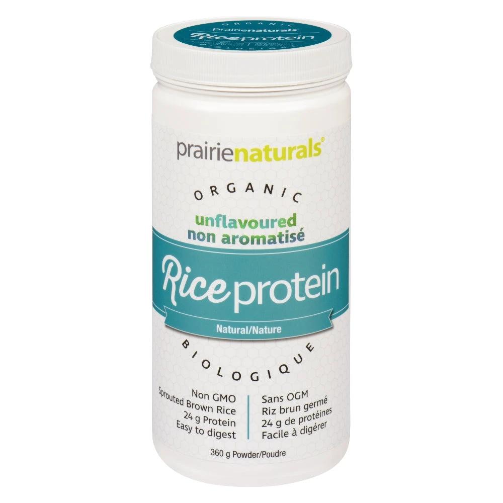 Prairie Naturals. Organic Rice Protein. 360G.