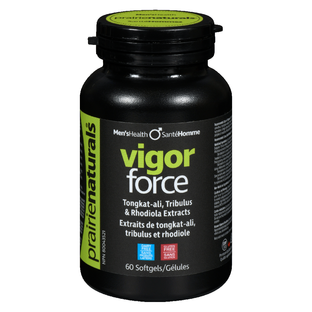 Prairie Naturals, Vigor Force. 60 Caps.