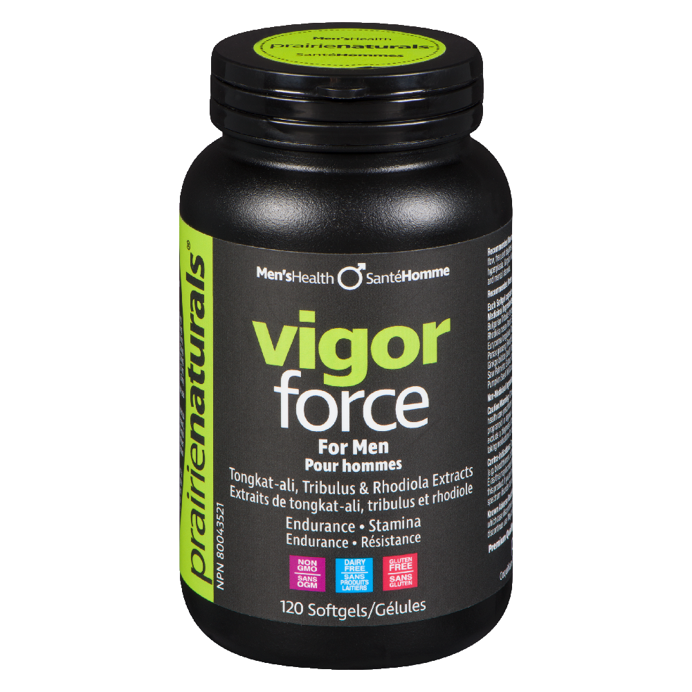 Prairie Naturals. Vigor Force. 120 Caps.