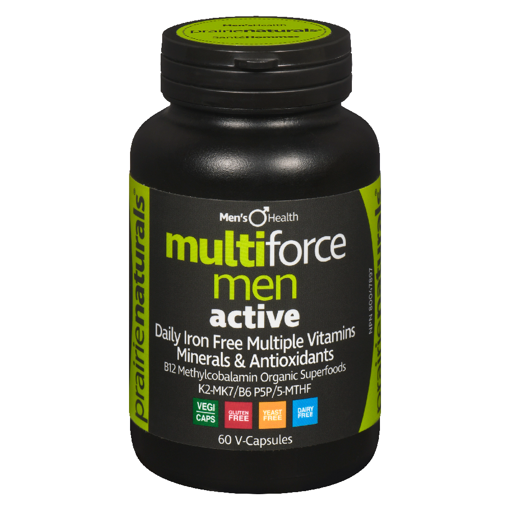 Prairie Naturals. Multi-Force Men Active.