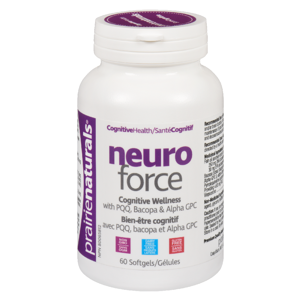 Prairie Naturals. Neuro-Force&amp;trade;. 60 Caps.