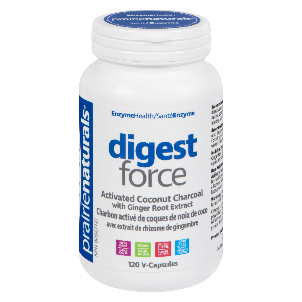 Prairie Naturals, Digest-Force&amp;trade;. 120 Caps.