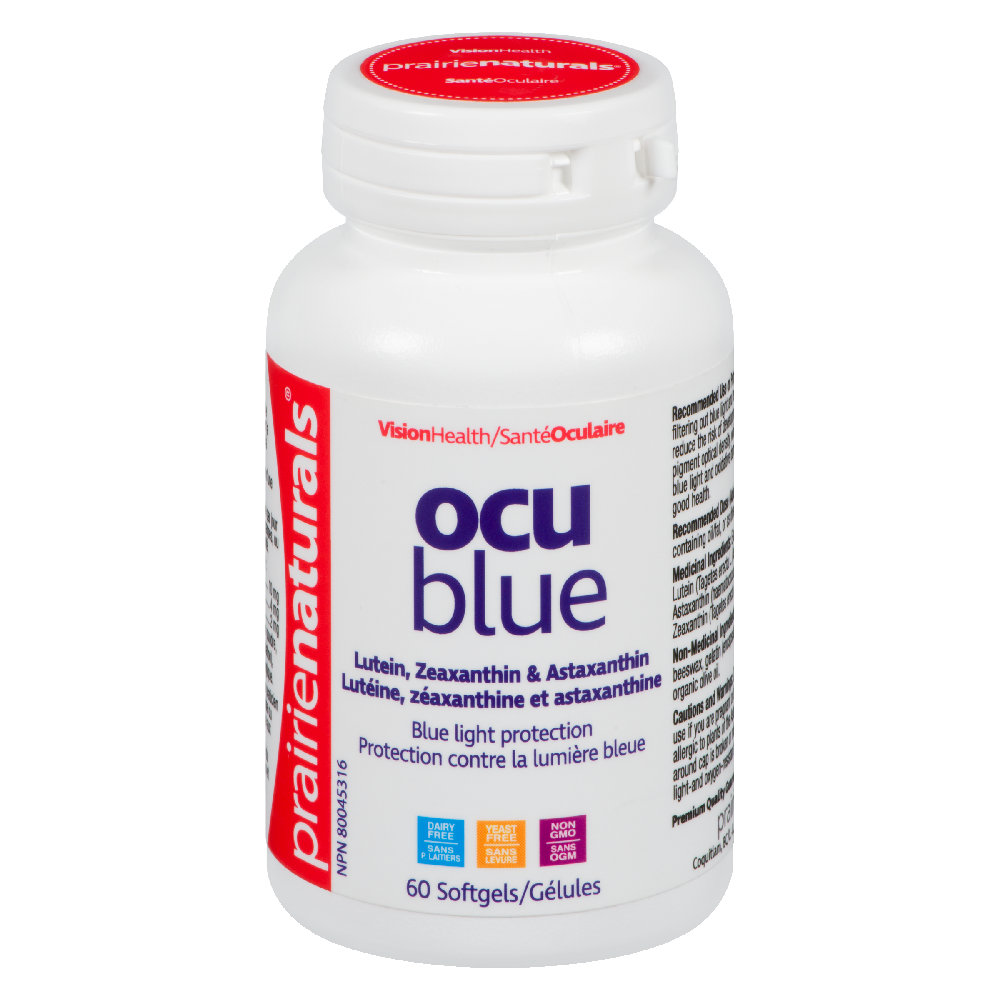 Prairie Naturals, Ocu-Blue 60 Softgels.