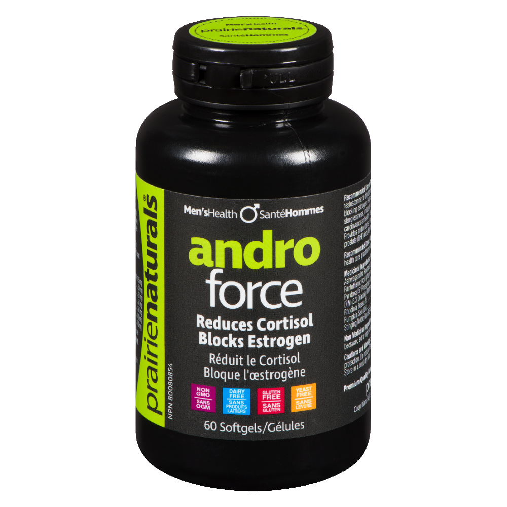 Prairie Naturals, Andro Force. 60 Caps.