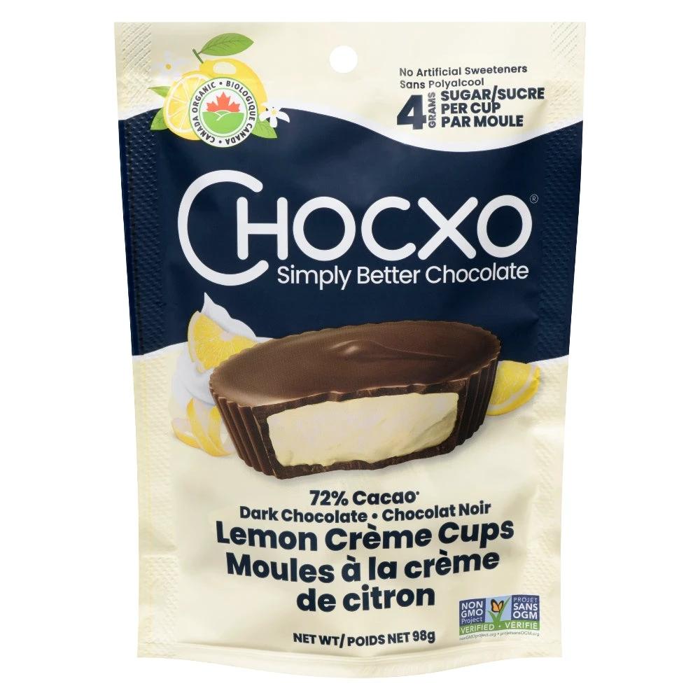 Dark Chocolate Lemon Creme Cup
