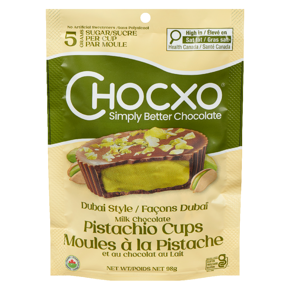 Pistachio Dubai Style Milk Chocolate Cup 98g