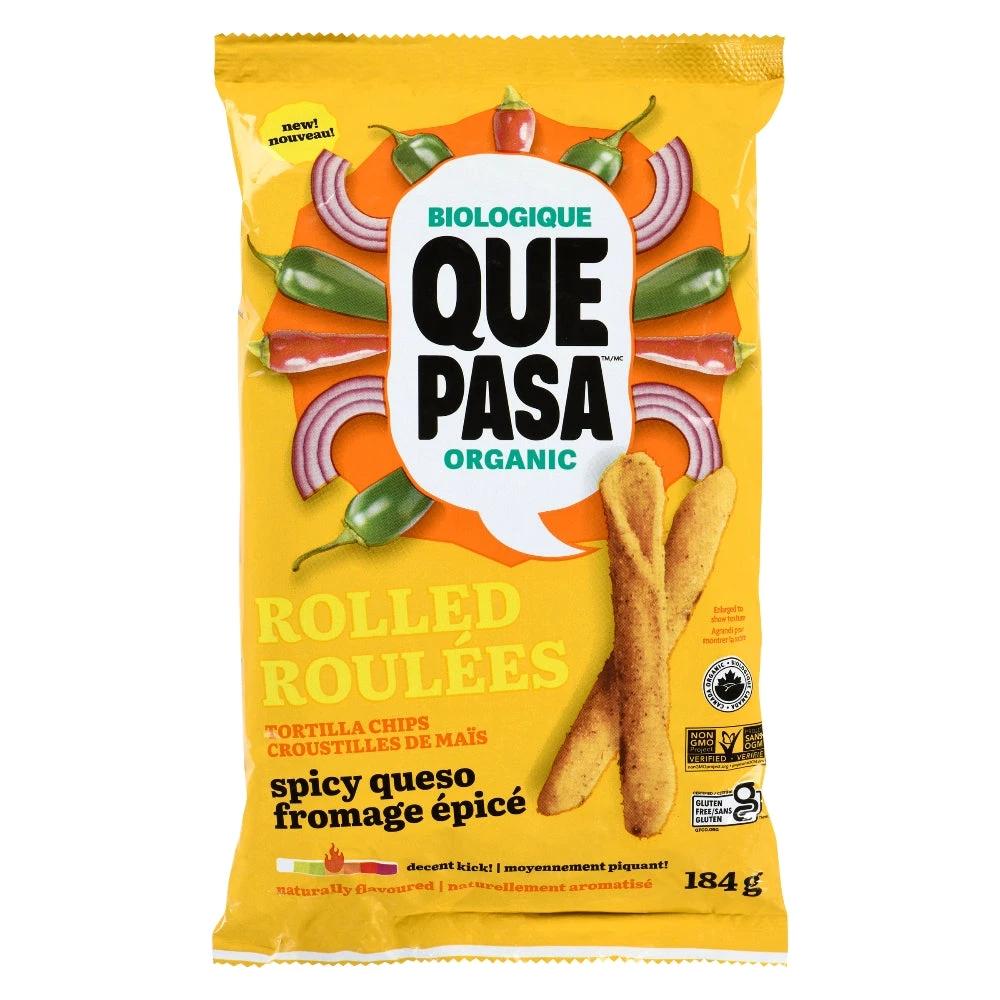 Spicy Queso Rolled Tortilla Chips 184g