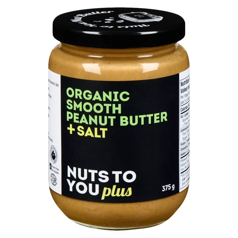 Organic Smooth Peanut Butter &amp; Salt