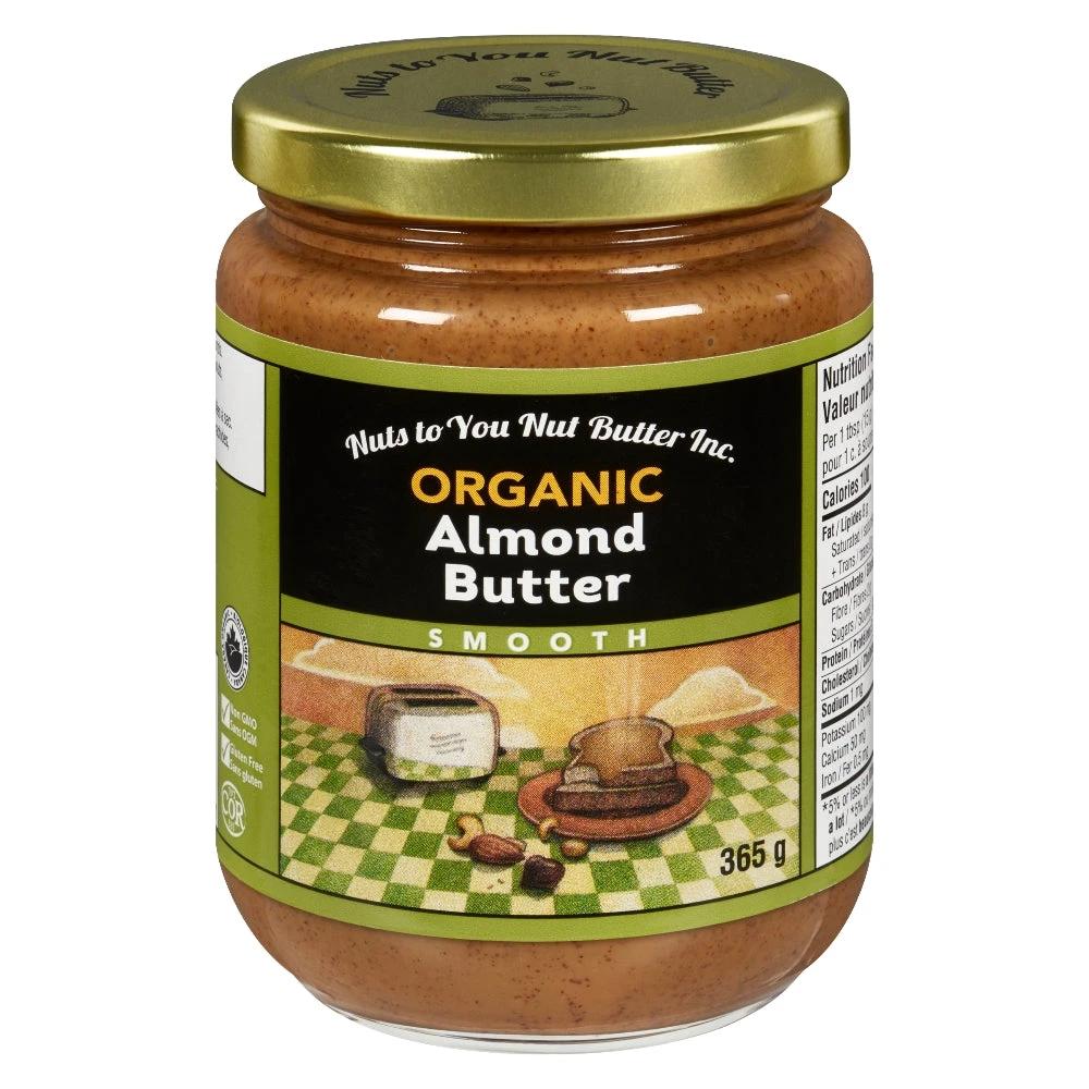 Butter Almond Sm Org 365g