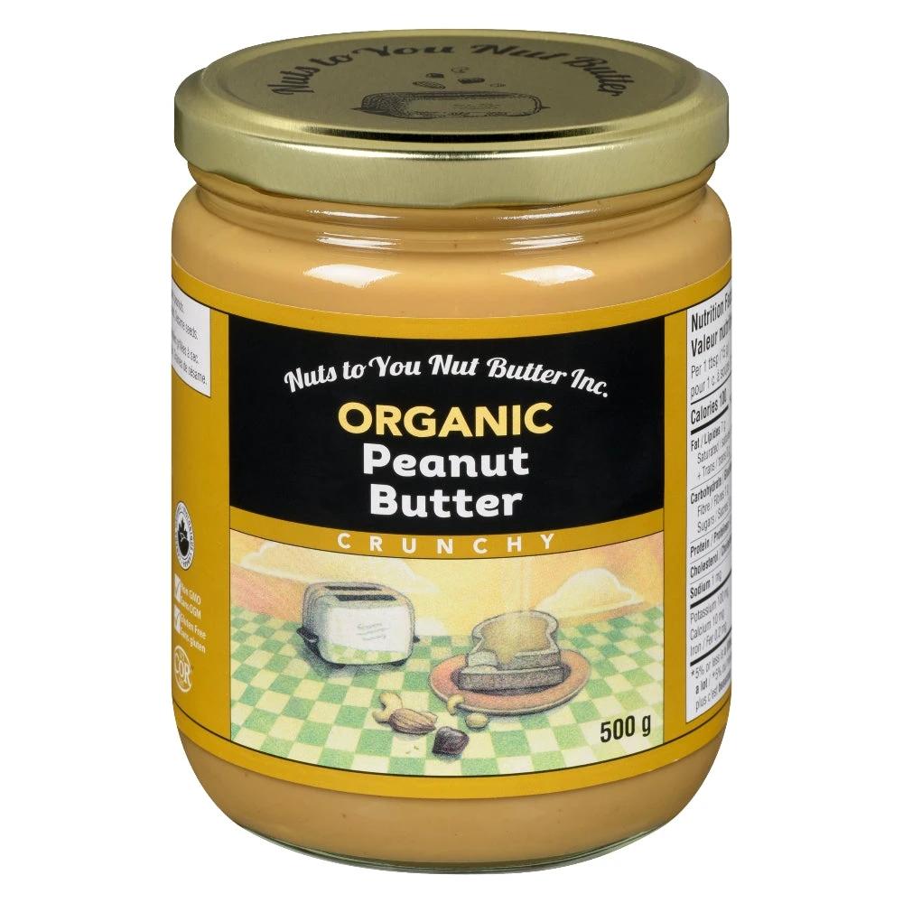 Crunch PB Organic 500g