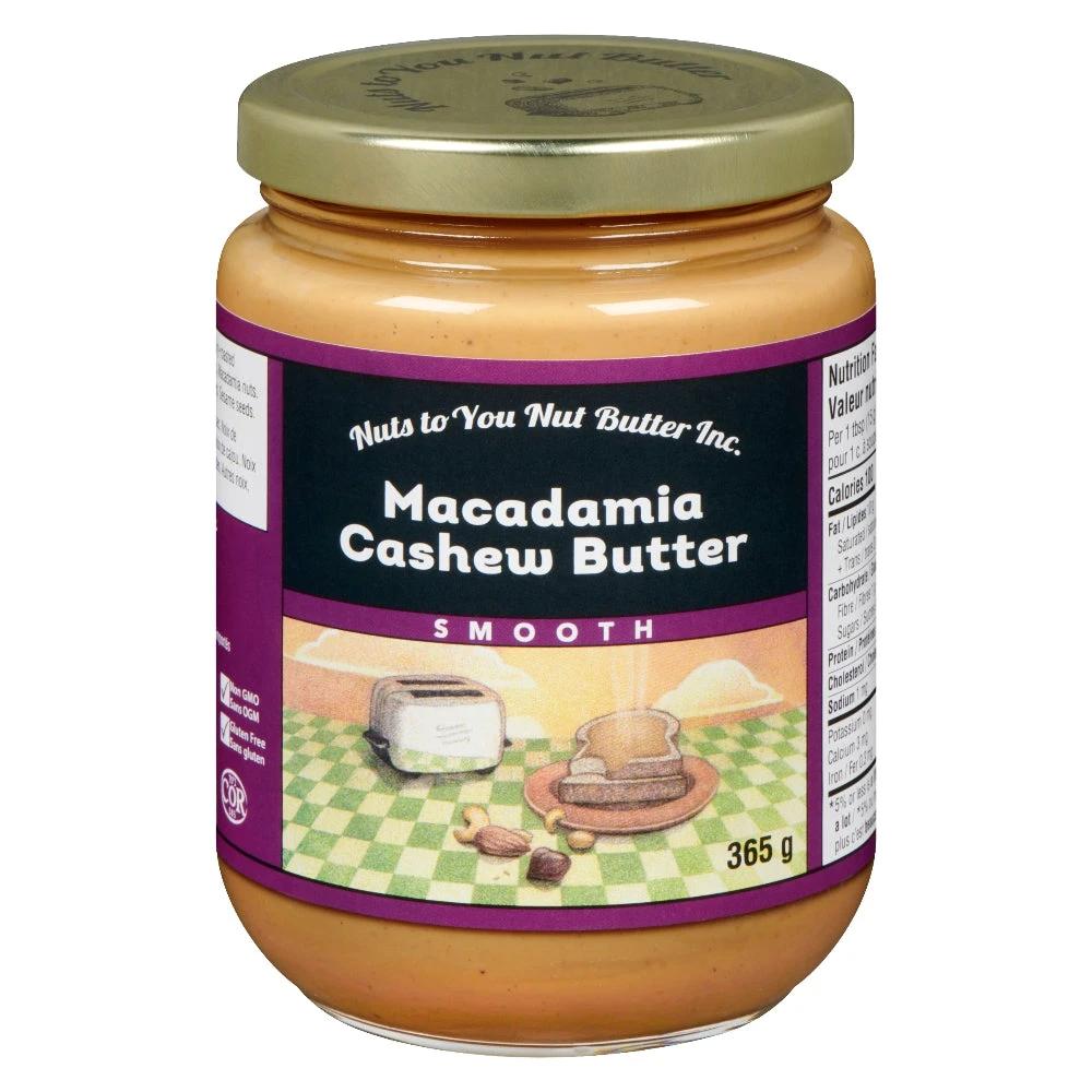 Macadamia Cashew Nut Butter 365g