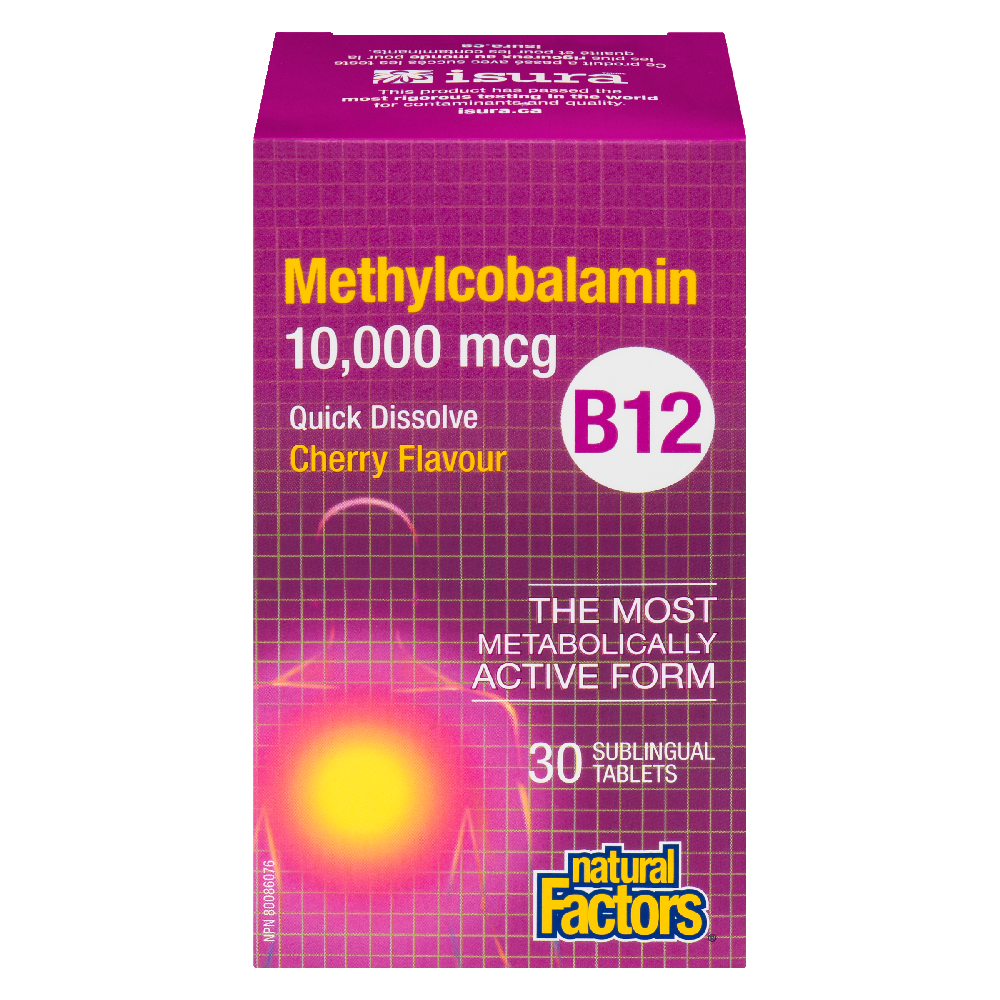 B 12 10000mcg 30tab