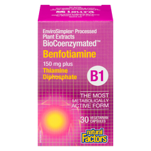 Load image into Gallery viewer, Benfotiamine 150mg 30vcap
