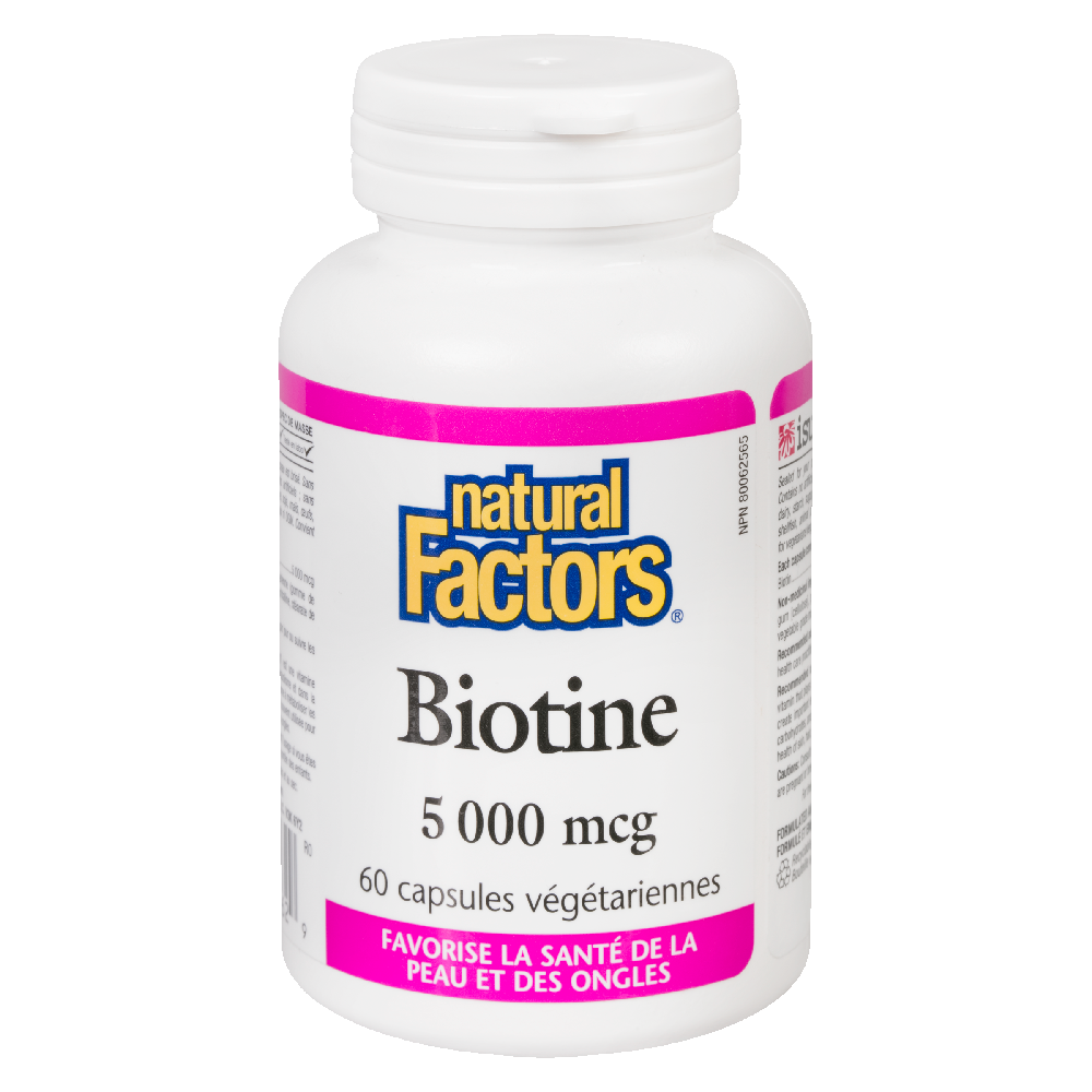 Biotin 5000mcg 60s