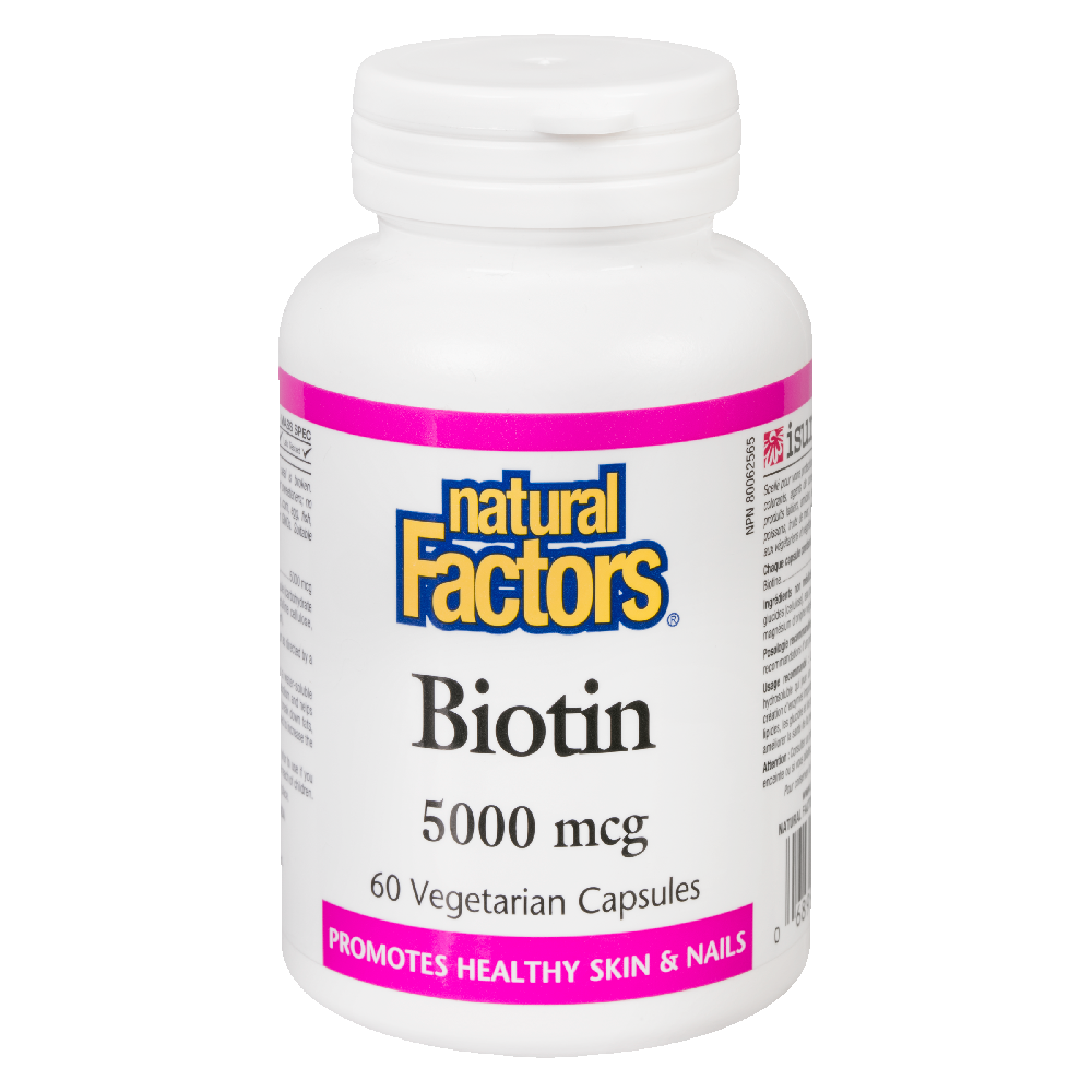 Biotin 5000mcg 60s