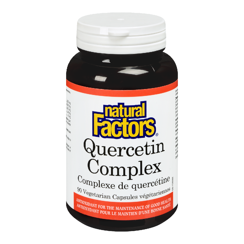Natural Factors Quercetin Complex  90 Vegetarian Capsules