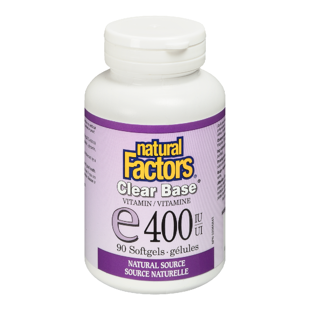 Vitamin E Clear Base 90s
