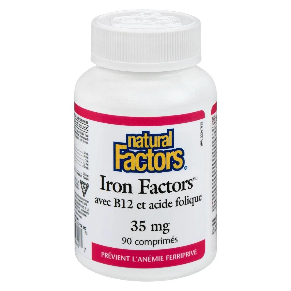 Iron Factors -B12&amp;Fo 90&