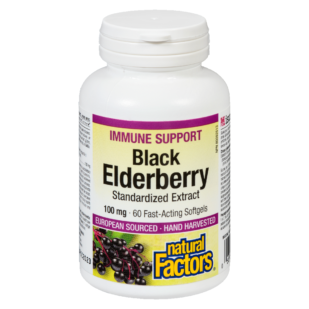 100mg Elderberry 60sgel